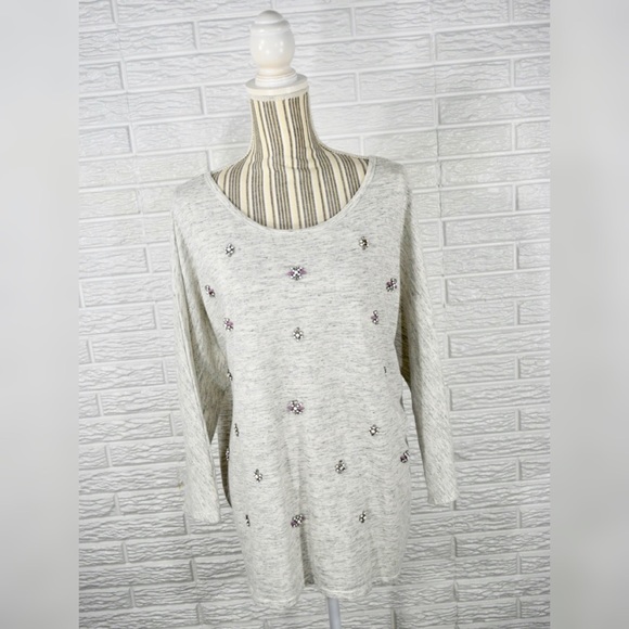 Democracy Tops - Democracy | Beaded Rhinestone Embellished Top